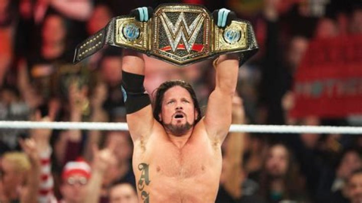 AJ Styles WWE Championships AJ Styles WWE Championships