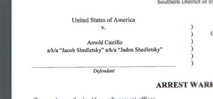Arnold Castillo Arrested
