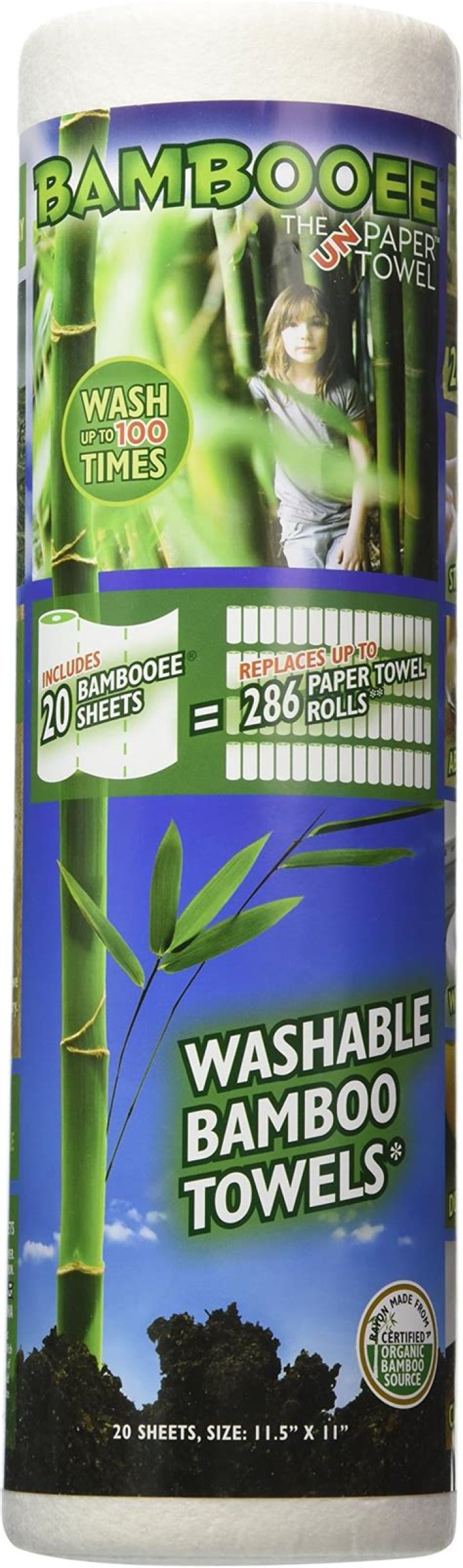 Bambooee reusable paper towels