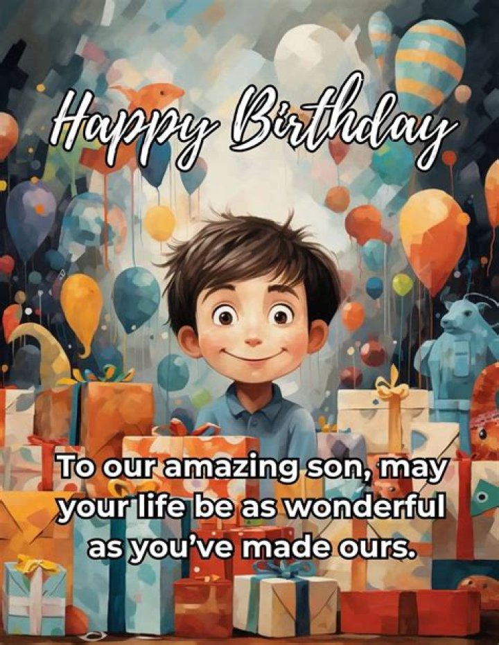 Birthday wishes for a son from a father Birthday wishes for a son from a father