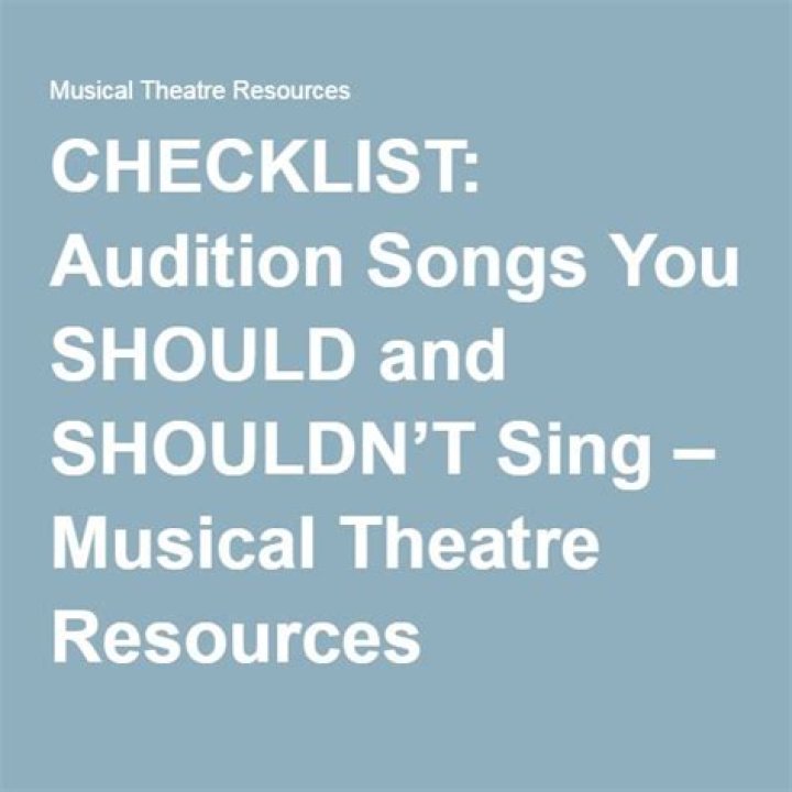 Broadway Audition Songs You Should NEVER Use - sondheim audition songs for into the woods