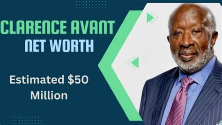 clarence avant net worth clarence avant net worth