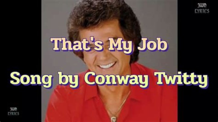 Conway Twitty - That's My Job Reaction - best country music reaction videos