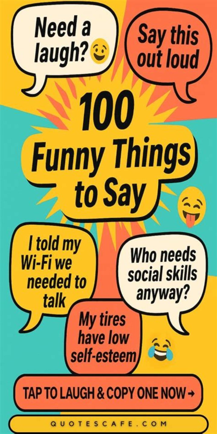 Funny things to say when answering the phone Funny things to say when answering the phone