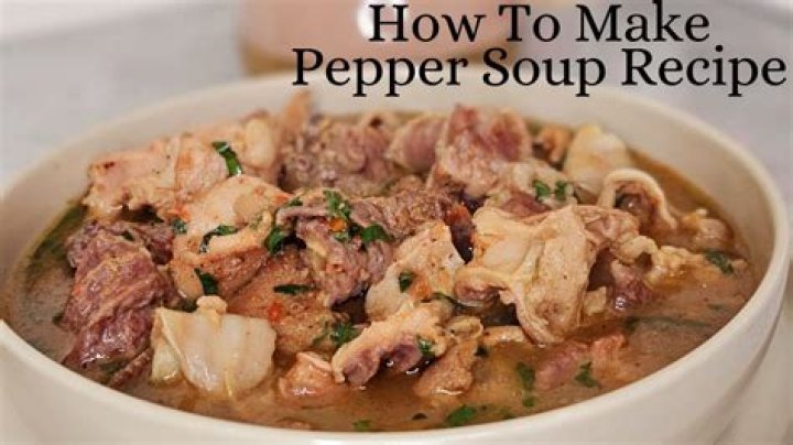 How to make pepper soup with intestine How to make pepper soup with intestine