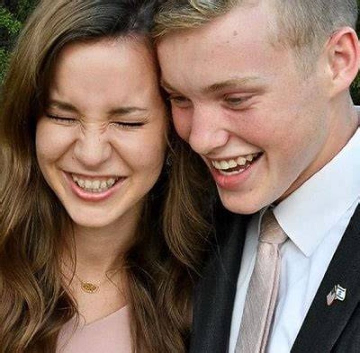 Justin Duggar pictured along with his love partner Claire Spivey