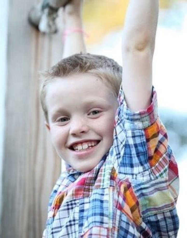 Justin Duggar while being a child