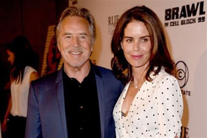 Kelley Phleger with her husband, Don Johnson