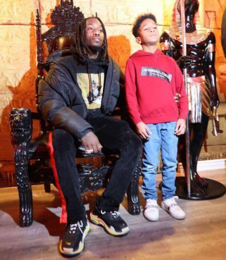 Kody Cephus with father Offset