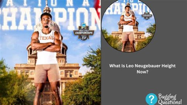 Leo Neugebauer height