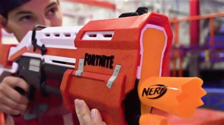 Nerf Fortnite Blasters Battle | Dude Perfect - dude perfect music playlist youtube