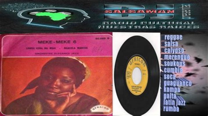 Ngalula Mathe - Orchestre Elegance Jazz - Zaire 6 - music from zaire vol 4