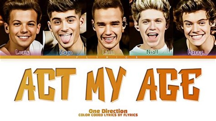 One Direction - Act My Age (Audio) - songs from ice age the meltdown