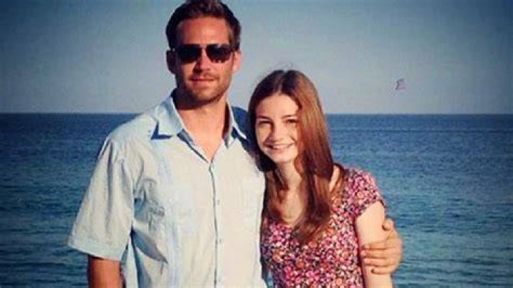 Paul Walker with his daughter, Meadow Rain Walker