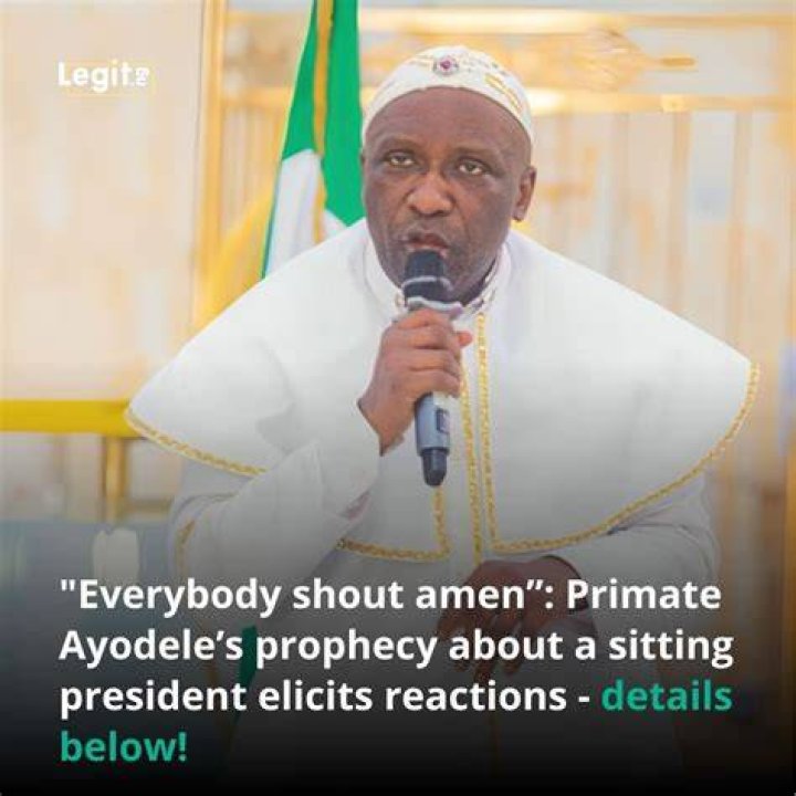 Primate Elijah Ayodele shares prophecy predicting doom for the PDP by August 2024.