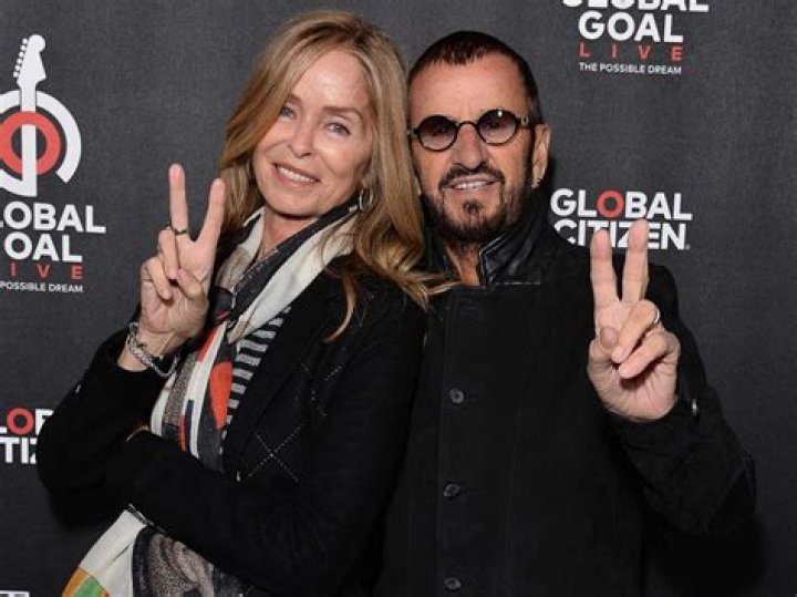 Ringo Starr and Barbara Bach