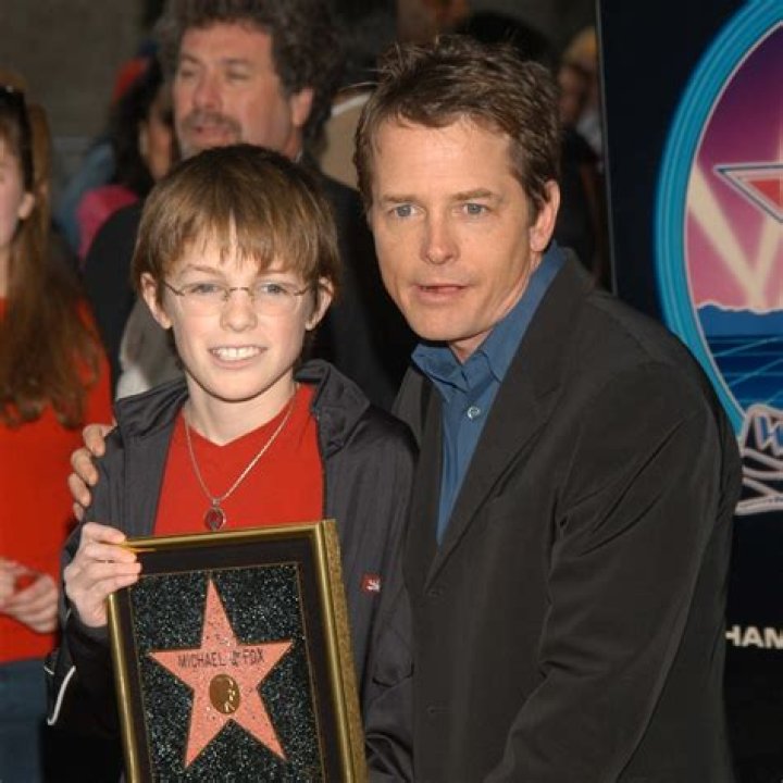 Sam Michael Fox with his family Sam Michael Fox with his family