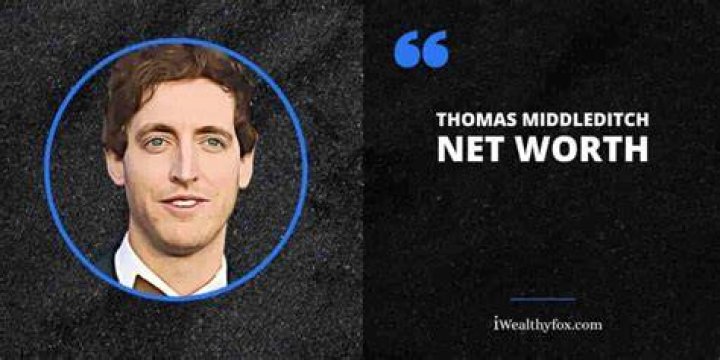 thomas middleditch net worth